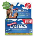 Lacteeze Lactose Intolerance Extra Strength Tablets 120s