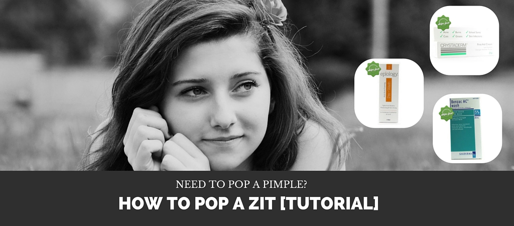 Need to Pop a Pimple? Here’s a Tutorial on How to Pop a Zit Properly