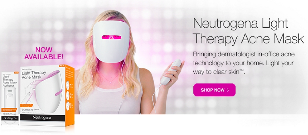 NEUTROGENA VISIBLE CLEAR LIGHT THERAPY ACNE MASK
