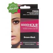 1000 HOUR EYELASH AND BROW DYE BLACK BROWN (Special buy online only)