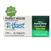 TELFAST TABLETS 180MG 30
