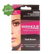 1000 HOUR EYELASH AND BROW DYE DARK BROWN (Special buy online only)