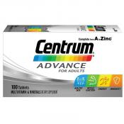 CENTUM ADVANCE FOR ADULTS 100 TABLETS