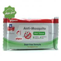 PIGEON ANTI MOSQUITO WET TISSUE X12 (Special buy online only)