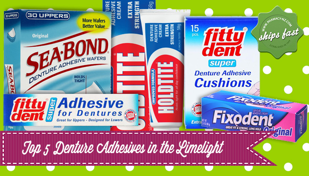 Top 5 Denture Adhesives in the Limelight