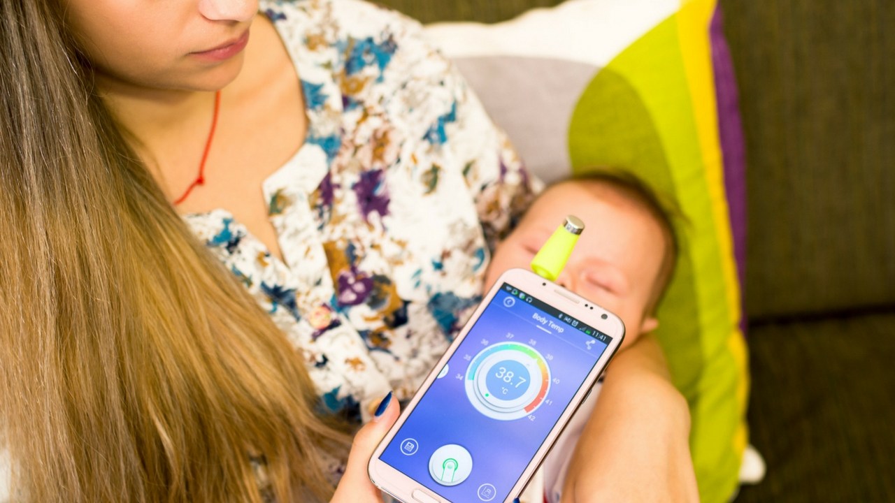 Wishbone Smart Thermometer That Plugs Into Your Phone