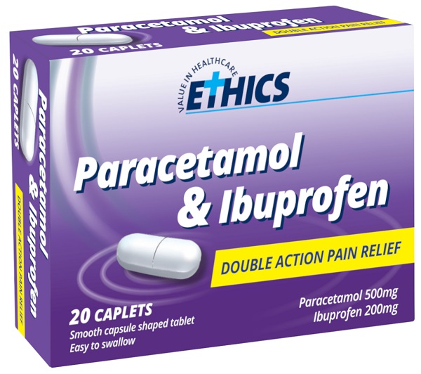 Ethics Paracetamol & Ibuprofen 20pk