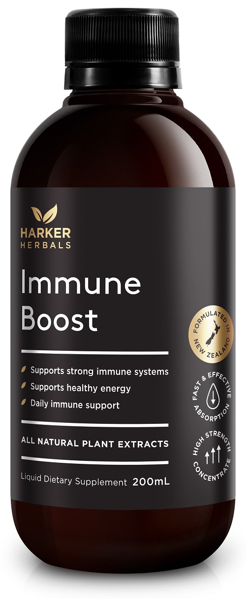 Harker-Herbals-Immune-Boost-200ml---Be-Well--ImmuneBoostBottle200mLcopy