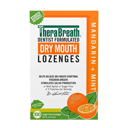TheraBreath Dry Mouth Lozenges 100pcs