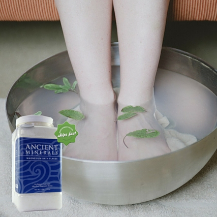 magnesium foot bath