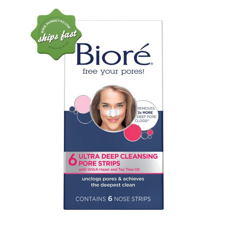 BIORE ULTRA NOSE STRIPS 6S (Special buy online only)