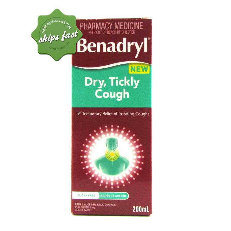 Benadryl Dry Tickly Cough 200ml