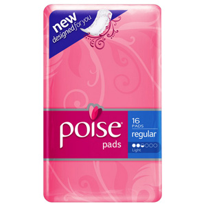 POISE PADS EXTRA X 12