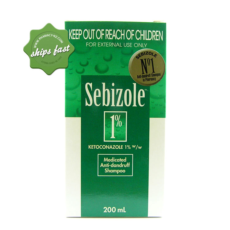 SEBIZOLE SHAMPOO 1 pc 200ML (Special buy online only)