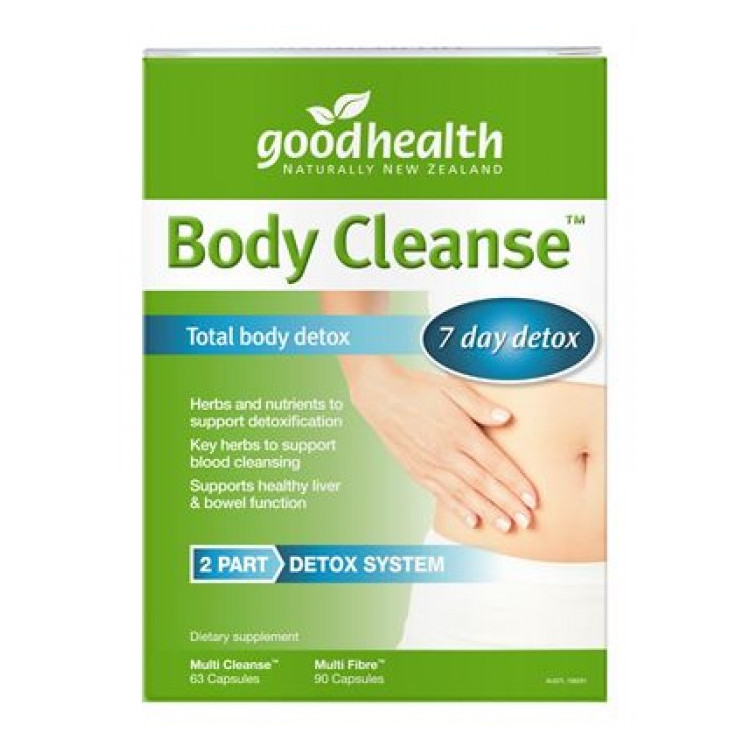 GOODHEALTH BODY CLEANSE TOTAL BODY DETOX 7 DAY DETOX