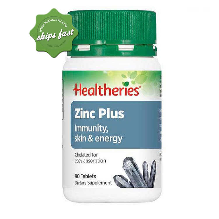 HEALTHERIES ZINC PLUS 90s