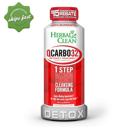 HERBAL CLEAN Q CARBO32 1 STEP MAX 32OZ