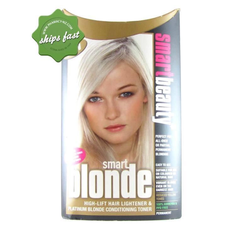 Blonde Hair Dye And Bleaching Kits Ships Fast From Pharmacy Nz Smart Blonde High Lift Hair Lightener And Conditioning Toner Platinum Special Online Only
