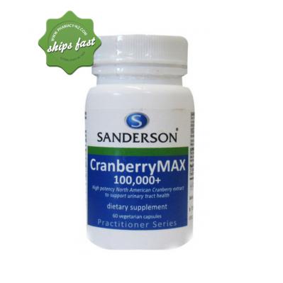Sanderson Cranberry Max 100000 60 Capsules