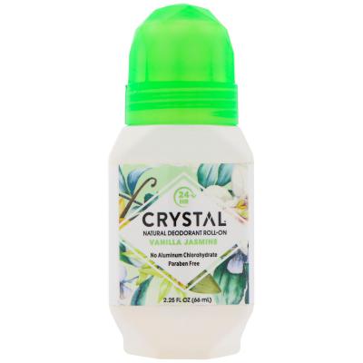 Crystal Essence Roll On Deodorant Vanilla Jasmine 66ml