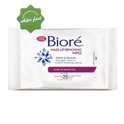 BIORE MAKEUP REMOVING 25 WIPES (Special buy online only)