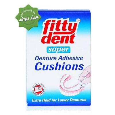 Fitty Dent Super Denture Adhesive Cushion 15 Pack