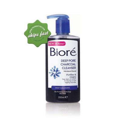 BIORE CHARCOAL CLEANSER 200ML (Special buy online only)
