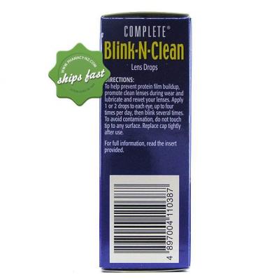 COMPLETE BLINK N CLEAN 15ML