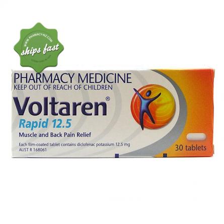 VOLTAREN RAPID TABLETS 25MG 30