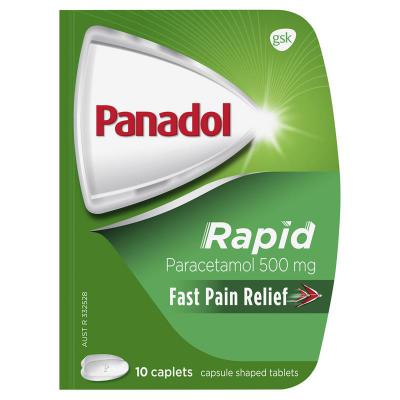 Panadol Rapid Handipak 10 Caplets