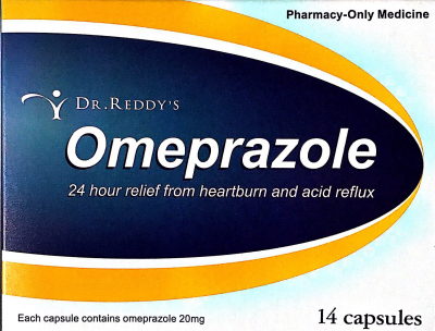 Dr Reddy's Omeprazole 20mg 14 Tablets