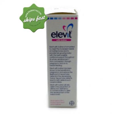 ELEVIT WITH IODINE 30 TABLETS