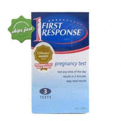 FIRST RESPONSE IN STREAM PREGNANCY TEST 3 TEST