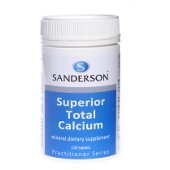 SANDERSON SUPERIOR TOTAL CALCIUM 120 CAPSULES