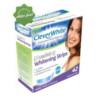CLEVERWHITE TEETH WHITENING STRIPS 42