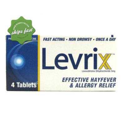 Levrix 5mg 4 Tablets