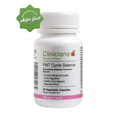 CLINICIANS PMT CYCLE BALANCE 30 VEGETABLE CAPSULES
