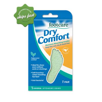 FOOTCARE INSOLES DRY COMFORT