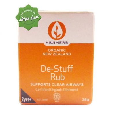 Kiwi Herb De-Stuff Rub 28g