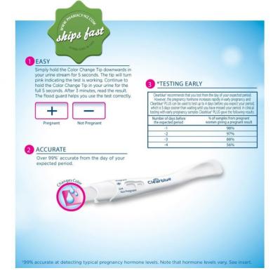 CLEARBLUE PREGNANCY TEST 3 PACK