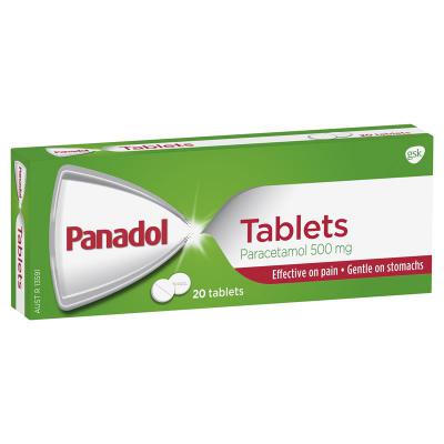 Panadol 20 Tablets