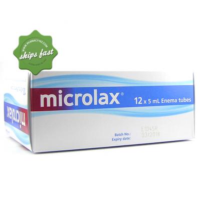 MICROLAX ENEMA 12 PACK