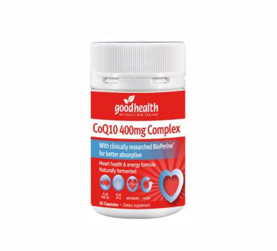 GOOD HEALTH COQ10 COMPLEX 400MG 25