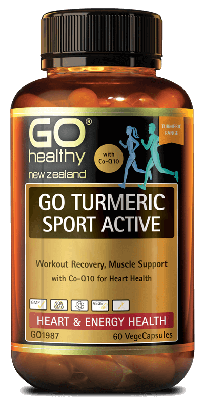 GO Healthy Go Turmeric Sport active 60 Capsules 