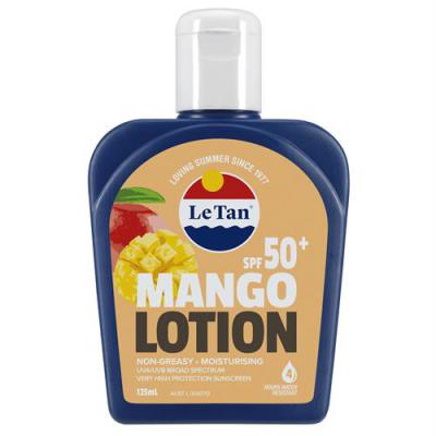 Le tan mango sunscreen lotion spf50+ 125ml