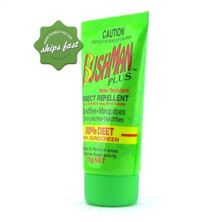 BUSHMANS PLUS GEL SPF15 75GM (Special buy online only)