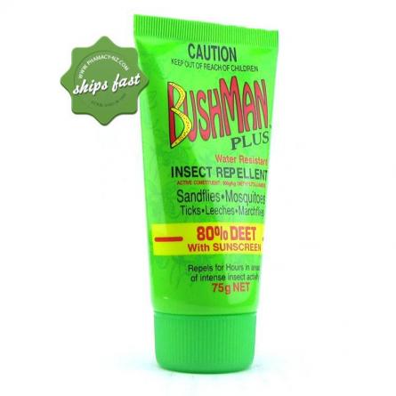 BUSHMANS PLUS GEL SPF15 75GM (Special buy online only)
