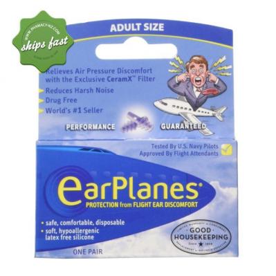 EAR PLUGS EARPLANES ADULTS