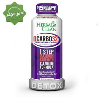 HERBAL CLEAN Q CARBO32 1 STEP MAX 32OZ
