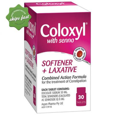 COLOXYL AND SENNA TABLETS 30
